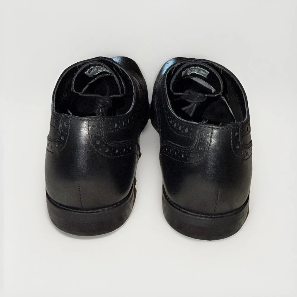 Rockport Walkability Wing‎ Tip Oxford Mens 15M Black Leather Dress Shoes M77061